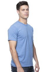 Royal Apparel 17051 Unisex 50/50 Blend Tee - Heather Royal