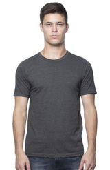 Royal Apparel 17051 Unisex 50/50 Blend Tee - Heather Smoke
