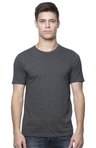 Royal Apparel 17051 Unisex 50/50 Blend Tee - Heather Smoke