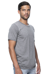 Royal Apparel 17051 Unisex 50/50 Blend Tee - Heather Grey