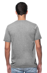 Royal Apparel 17051 Unisex 50/50 Blend Tee - Heather Grey