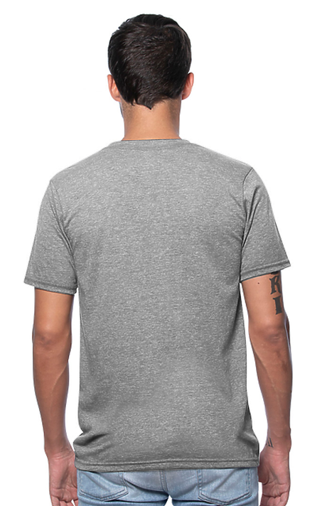 Royal Apparel 17051 Unisex 50/50 Blend Tee - Heather Grey