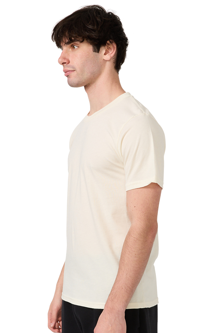 Royal Apparel 17051 Unisex 50/50 Blend Tee - Natural
