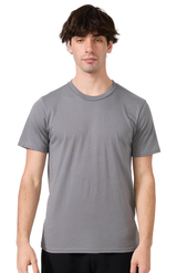 Royal Apparel 17051 Unisex 50/50 Blend Tee - Nickel