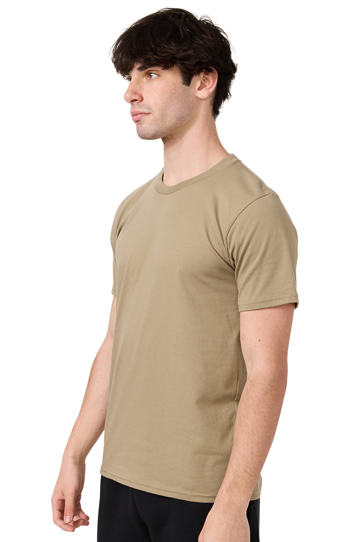 Royal Apparel 17051 Unisex 50/50 Blend Tee - Walnut