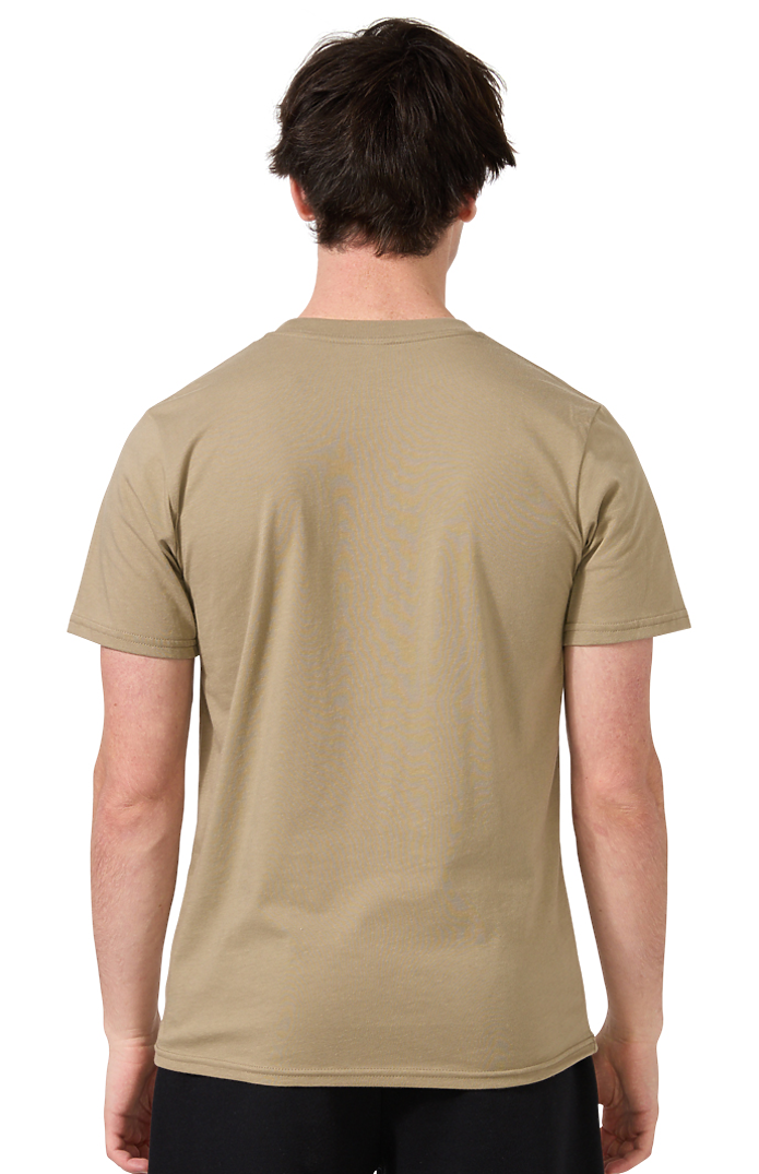 Royal Apparel 17051 Unisex 50/50 Blend Tee - Walnut