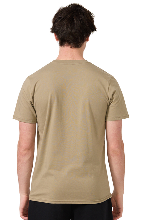 Royal Apparel 17051 Unisex 50/50 Blend Tee - Walnut