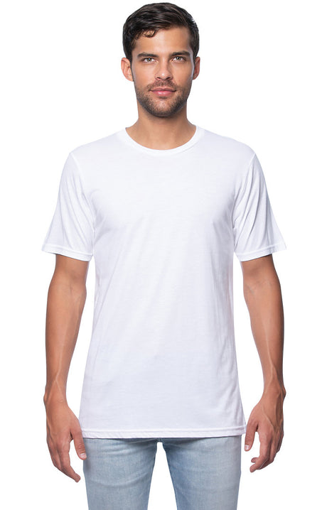 Royal Apparel 17051 Unisex 50/50 Blend Tee - White