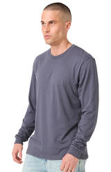 Royal Apparel 17054 Unisex Long Sleeve 50/50 Blend Tee - Graphite
