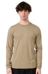 Royal Apparel 17054 Unisex Long Sleeve 50/50 Blend Tee - Walnut