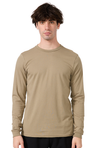 Royal Apparel 17054 Unisex Long Sleeve 50/50 Blend Tee - Walnut