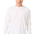 Royal Apparel 17054 Unisex Long Sleeve 50/50 Blend Tee - White