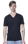Royal Apparel 17055 Unisex 50/50 Blend V-Neck - Black