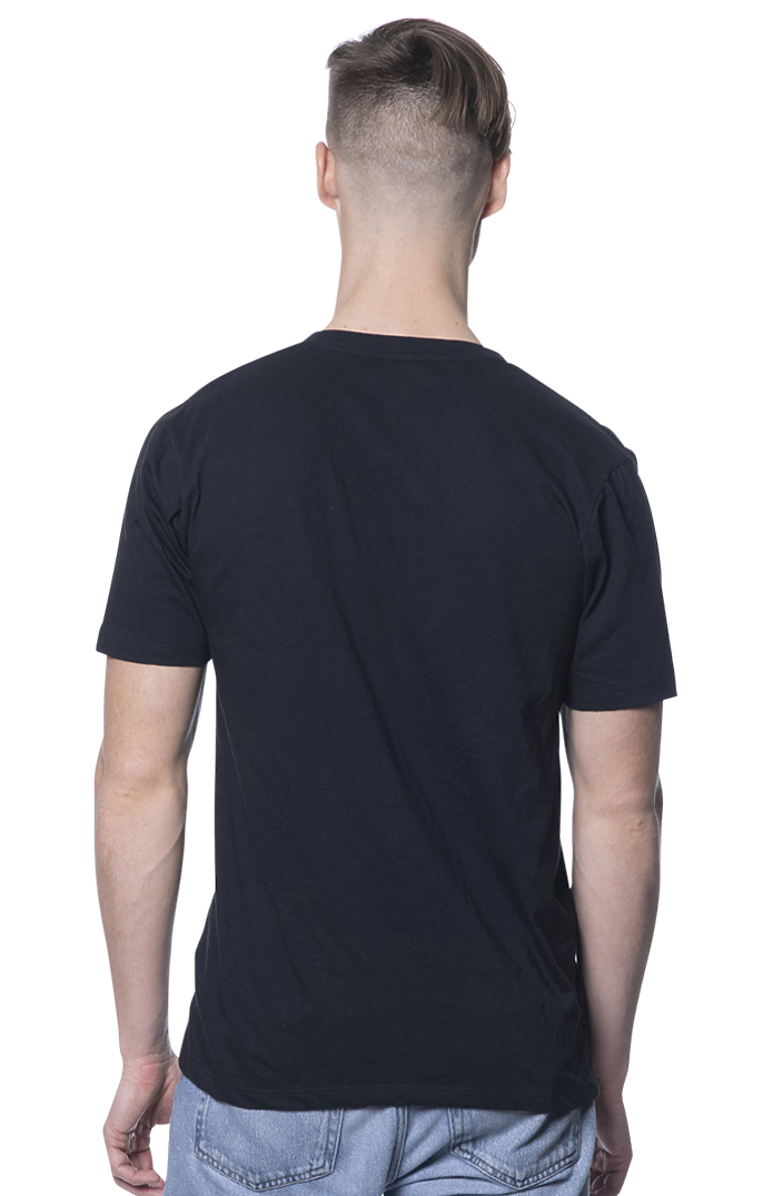 Royal Apparel 17055 Unisex 50/50 Blend V-Neck - Black