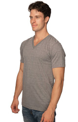 Royal Apparel 17055 Unisex 50/50 Blend V-Neck - Charcoal