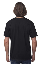 Royal Apparel 17057 Unisex 50/50 Blend Pocket Tee - Black