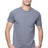 Royal Apparel 17057 Unisex 50/50 Blend Pocket Tee - Heather Charcoal