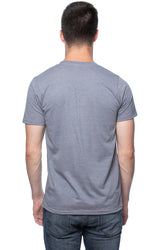 Royal Apparel 17057 Unisex 50/50 Blend Pocket Tee - Heather Charcoal
