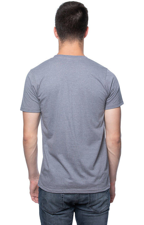 Royal Apparel 17057 Unisex 50/50 Blend Pocket Tee - Heather Charcoal