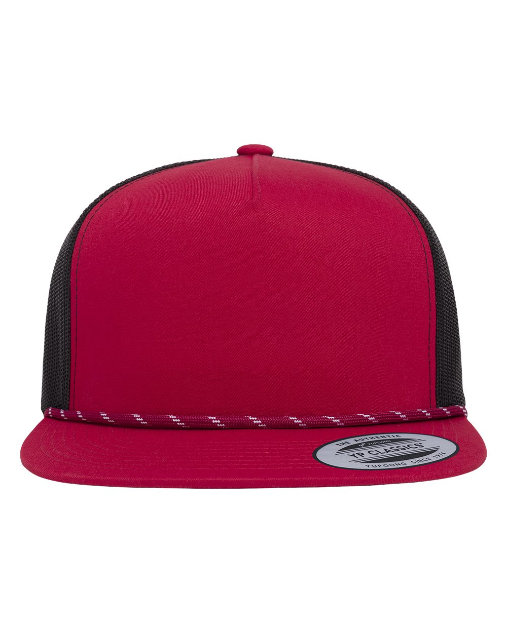 YP Classics 6006BD Classic Five-Panel Trucker Rope Cap
