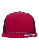 YP Classics 6006BD Classic Five-Panel Trucker Rope Cap