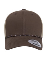 YP Classics 6606BD Retro Trucker Rope Cap