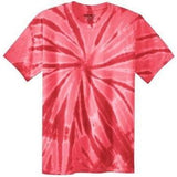 Joe's USA Men's Colorful Tie-Dye T-Shirt - Red tie-dye Joe's USA Red tie-dye Small