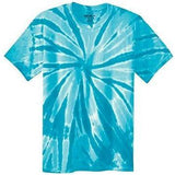 Joe's USA Men's Colorful Tie-Dye T-Shirt - Turquoise tie-dye Joe's USA Turquoise tie-dye Small