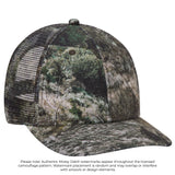 OTTO CAP® Mossy Oak Camouflage Superior Polyester Twill 6 Panel Low Profile Mesh Back Trucker Hat OTTO 171-1292