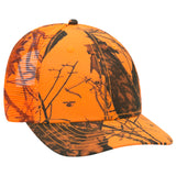OTTO CAP® Mossy Oak Camouflage Superior Polyester Twill 6 Panel Low Profile Mesh Back Trucker Hat OTTO 171-1292