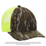 OTTO CAP® Mossy Oak® Camouflage 6 Panel Low Profile Mesh Back Trucker Hat OTTO 171-1293