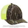 OTTO CAP® Mossy Oak® Camouflage 6 Panel Low Profile Mesh Back Trucker Hat OTTO 171-1293