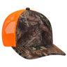 OTTO CAP® Mossy Oak Camouflage 6 Panel Low Profile Mesh Back Trucker Hat OTTO 171-1293