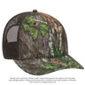 OTTO CAP® Mossy Oak® Camouflage 6 Panel Low Profile Mesh Back Trucker Hat OTTO 171-1293