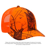 OTTO CAP® Mossy Oak Camouflage 6 Panel Low Profile Mesh Back Trucker Hat OTTO 171-1293