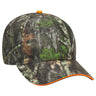 OTTO CAP® Mossy Oak Camouflage Sandwich Visor 6 Panel Low Profile Baseball Cap OTTO 171-1294