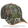 OTTO CAP® Mossy Oak Camouflage Sandwich Visor 6 Panel Low Profile Baseball Cap OTTO 171-1294
