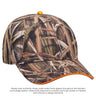 OTTO CAP® Mossy Oak Camouflage Sandwich Visor 6 Panel Low Profile Baseball Cap OTTO 171-1294