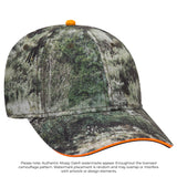 OTTO CAP® Mossy Oak Camouflage Sandwich Visor 6 Panel Low Profile Baseball Cap OTTO 171-1294