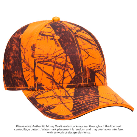 OTTO CAP® Mossy Oak Camouflage Sandwich Visor 6 Panel Low Profile Baseball Cap OTTO 171-1294