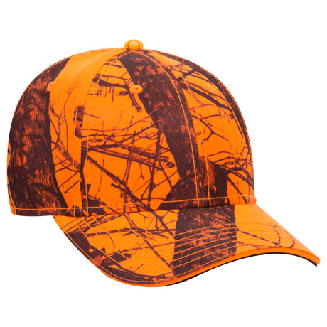 OTTO CAP® Mossy Oak Camouflage Sandwich Visor 6 Panel Low Profile Baseball Cap OTTO 171-1294