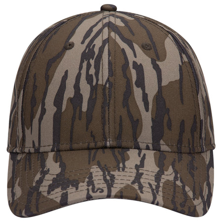 OTTO CAP Mossy Oak Camouflage Superior Polyester Twill 6 Panel Low Profile Baseball Cap OTTO 171-1295 Otto Cap