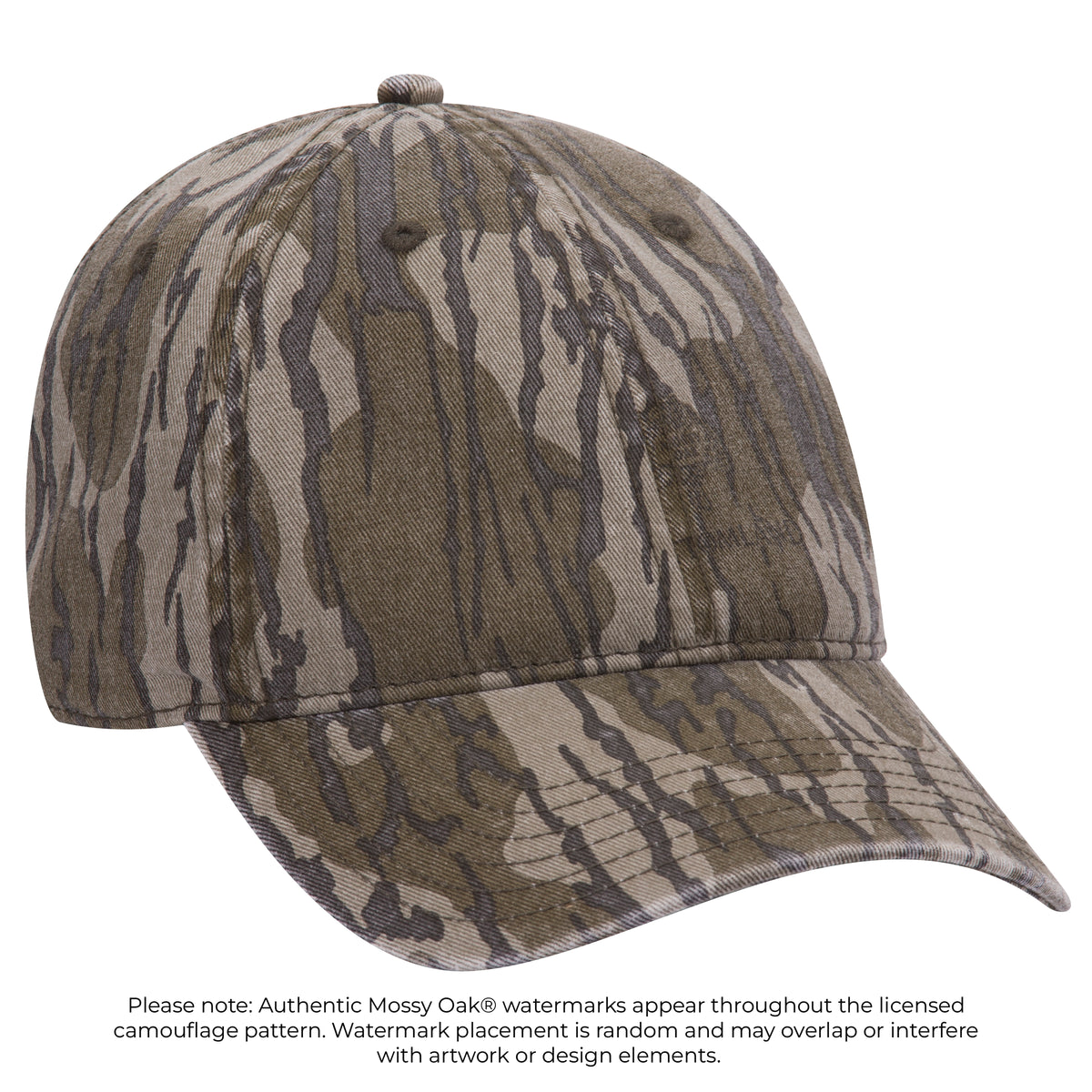 OTTO CAP® Mossy Oak® Camouflage 6 Panel Low Profile Dad Hat OTTO 171-1296