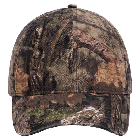 OTTO CAP Mossy Oak Camouflage Garment Washed 6 Panel Low Profile Baseball Cap OTTO 171-1296 Otto Cap MO2 - Break Up Country OSFM - Adult