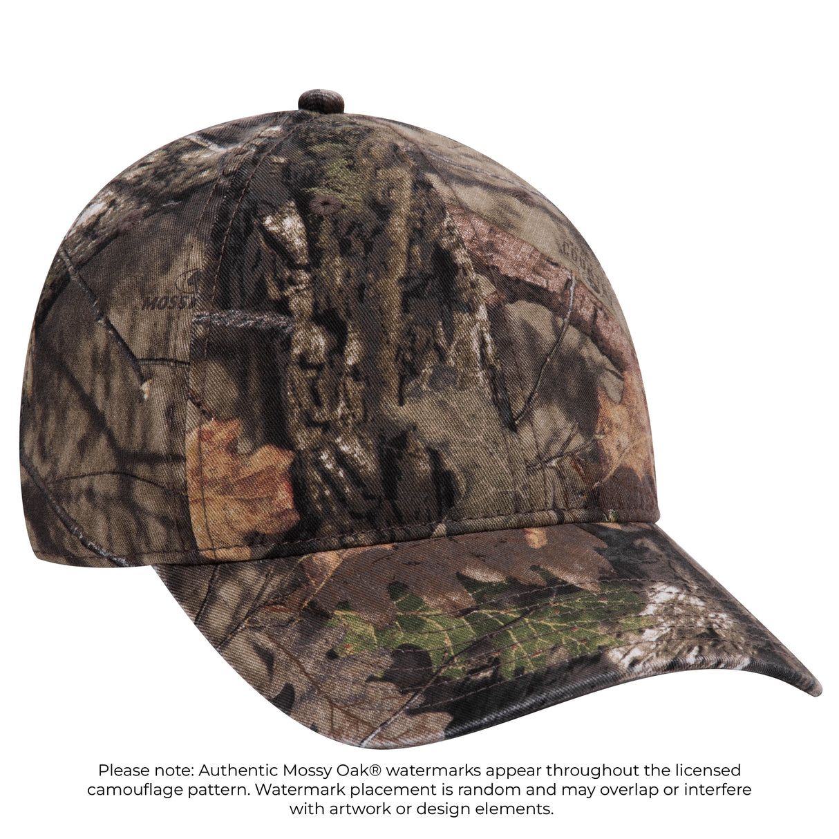 OTTO CAP® Mossy Oak Camouflage 6 Panel Low Profile Dad Hat OTTO 171-1296