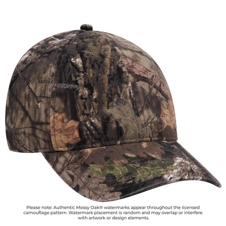 OTTO CAP® Mossy Oak Camouflage 6 Panel Low Profile Dad Hat OTTO 171-1296
