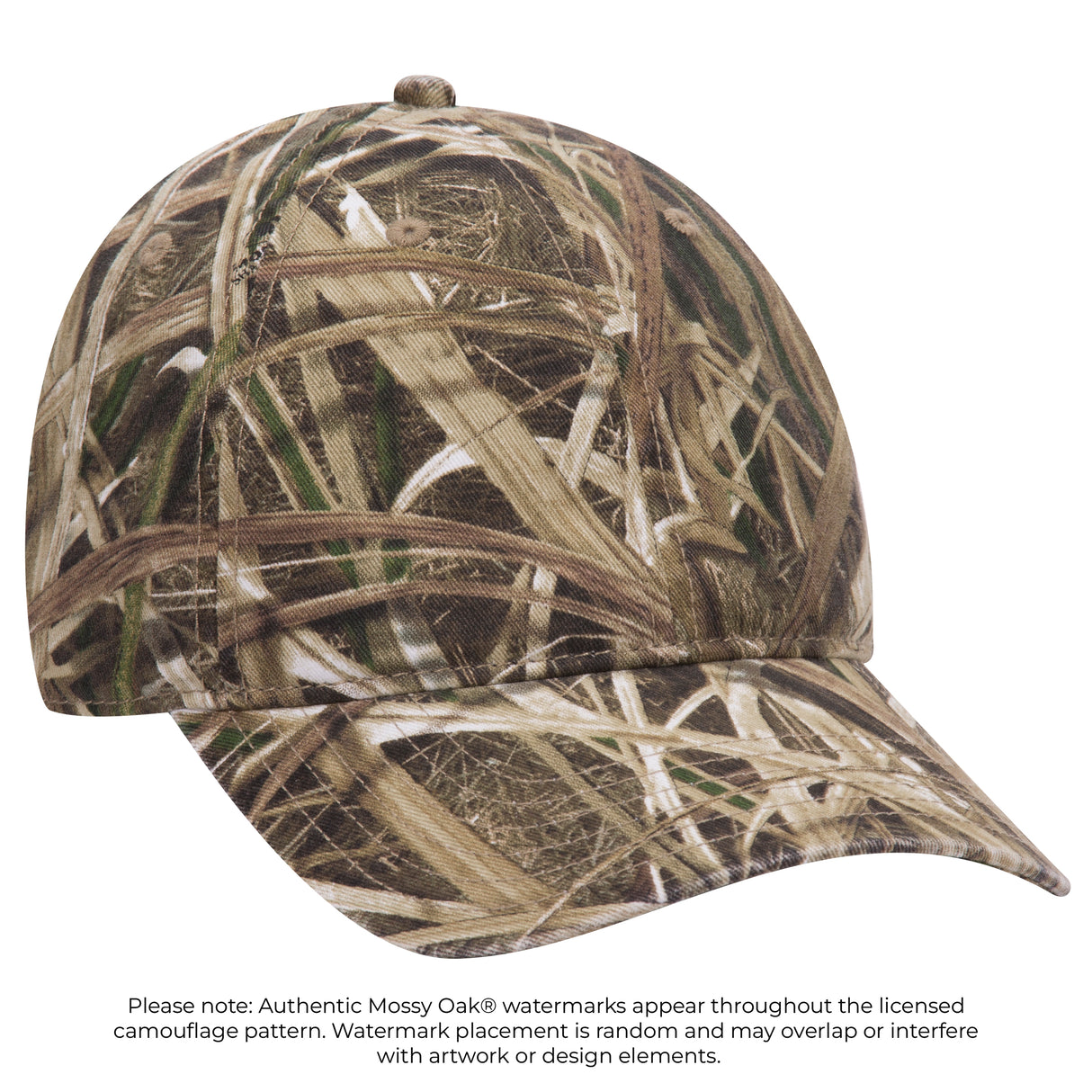 OTTO CAP® Mossy Oak Camouflage 6 Panel Low Profile Dad Hat OTTO 171-1296