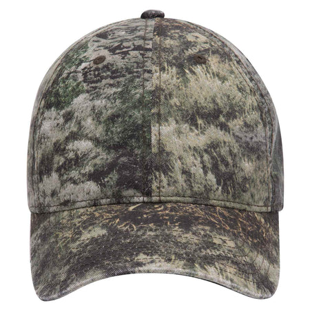 OTTO CAP Mossy Oak Camouflage Garment Washed 6 Panel Low Profile Baseball Cap OTTO 171-1296 Otto Cap MO5 - Mountain Country Range OSFM - Adult