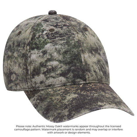 OTTO CAP® Mossy Oak Camouflage 6 Panel Low Profile Dad Hat OTTO 171-1296