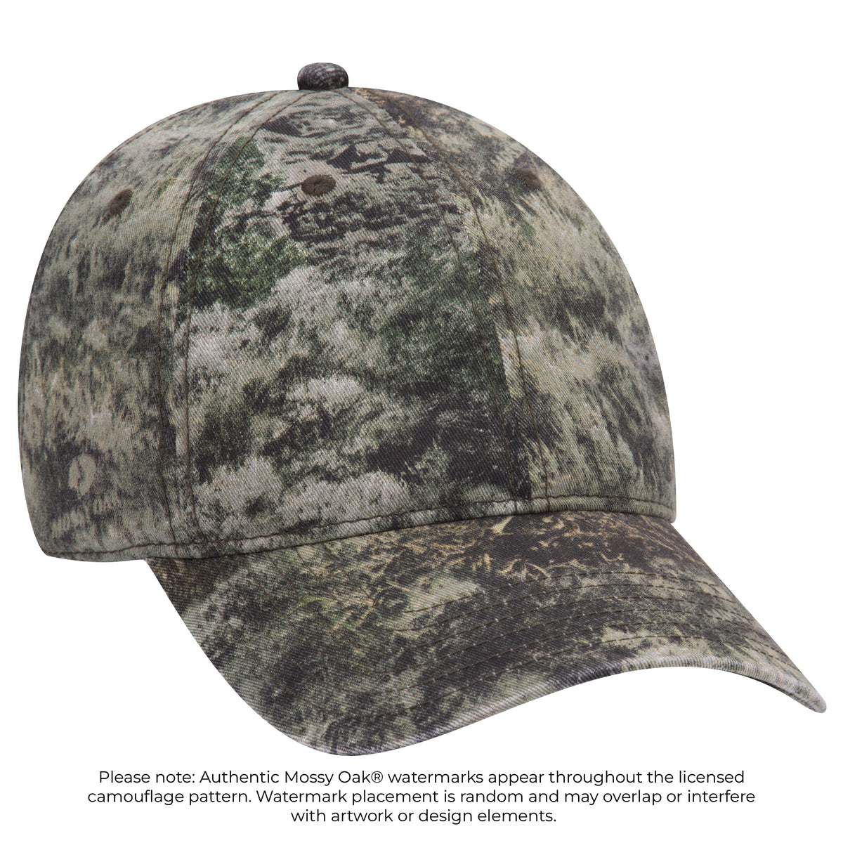OTTO CAP® Mossy Oak® Camouflage 6 Panel Low Profile Dad Hat OTTO 171-1296